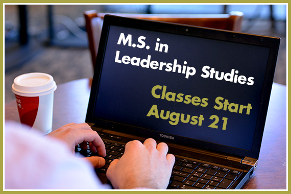 Course Starts Scheduled for Geneva’s M.S. in Leadership Studies Program