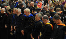 Picture of Academic Convocation opened