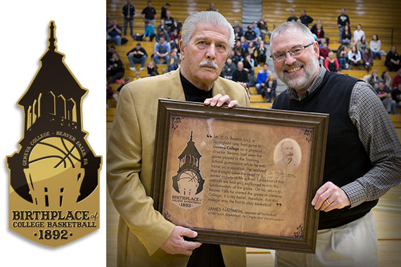 Geneva College celebrates being Birthplace of College Basketball