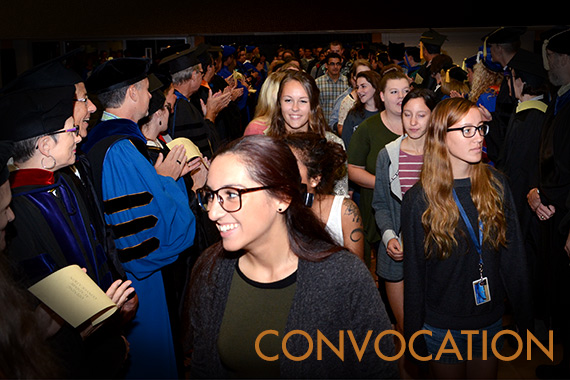 Academic Convocation Officially Opens the Fall Semester 