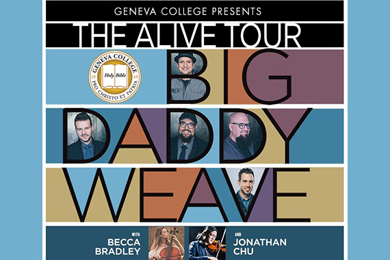Big Daddy Weave to Perform Christian Hits at Geneva College