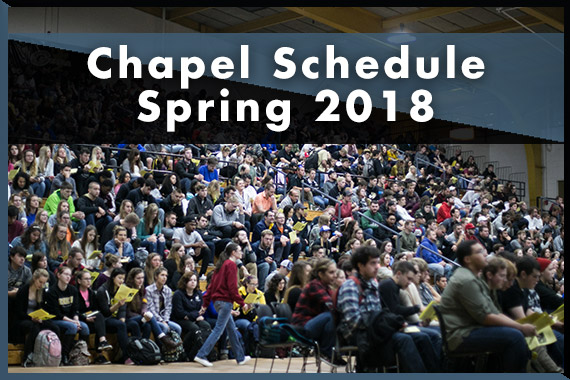 Geneva College Announces Spring 2018 Chapel Schedule, Speakers