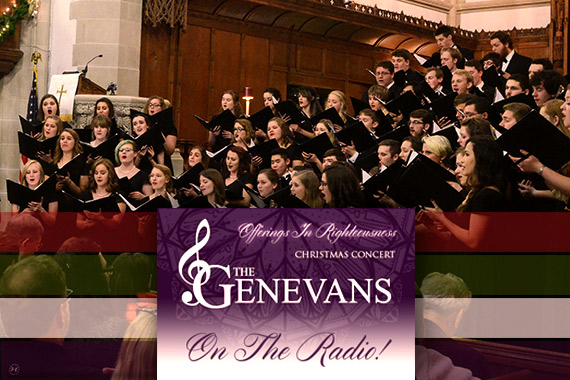 Radio Stations to Broadcast The Genevans’ 2017 Christmas Concert