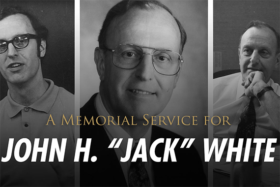 Geneva College to Memorialize President Emeritus John H. (Jack) White