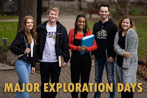 Prospective Students Invited to Attend Geneva Major Exploration Days