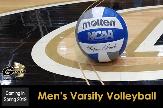 Geneva Announces the Addition of Men’s Volleyball