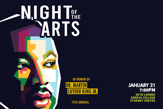 RESCHEDULED: Local Artists Headline Geneva College Martin Luther King Jr Night of the Arts
