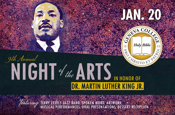 Geneva’s 9th Annual Night of the Arts to Honor Dr. Martin Luther King Jr.