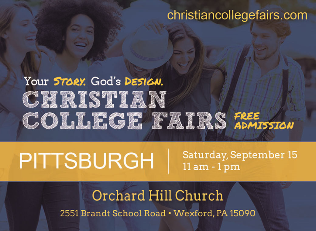 Geneva College Representatives to Attend Pittsburgh Christian College Fair