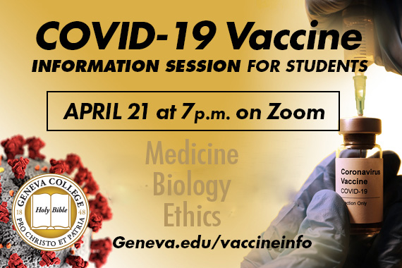 Geneva Holds COVID-19 Vaccine Information Session for Students