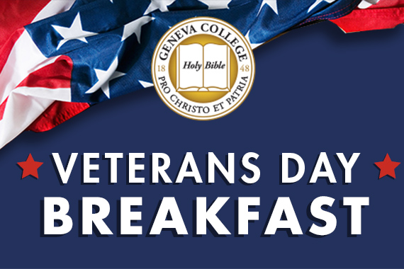 Geneva College Honors Vets, Military Servicemembers at Veterans Day Breakfast