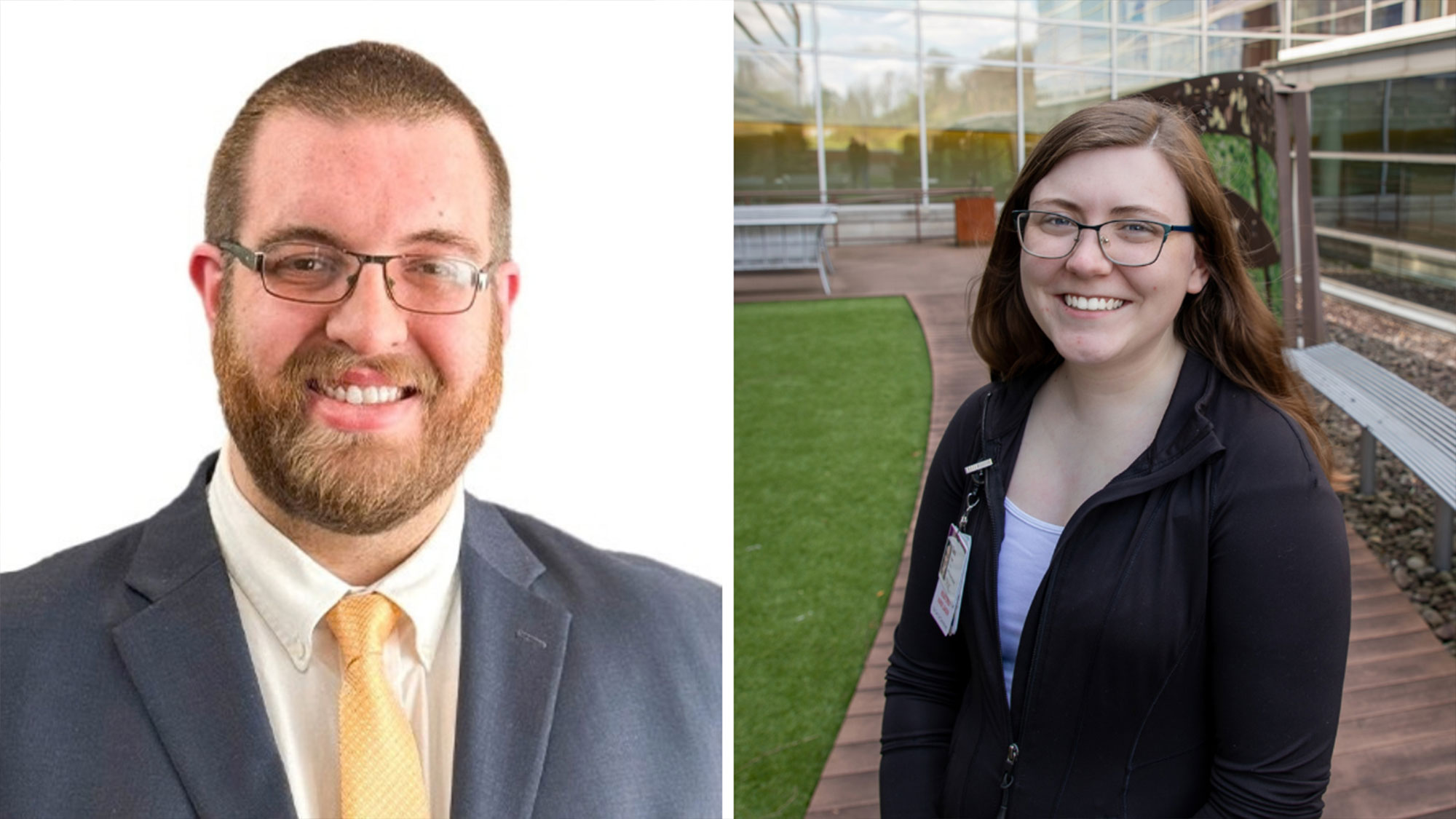 Young Alumni Awardees 2026: Nathan Moelker and Sara Sullivan