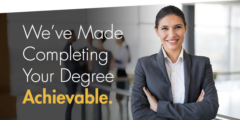 We've made completing your degree achieveable