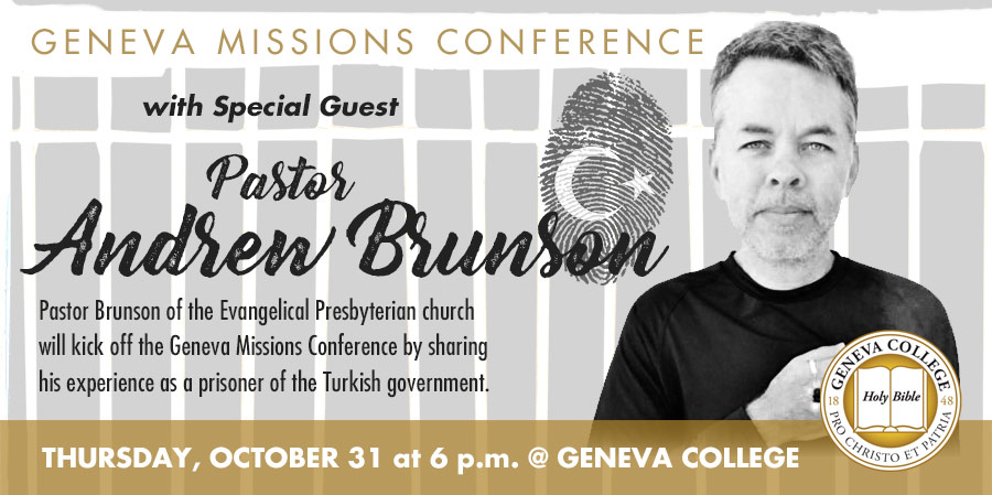 Picture of Pastor Andrew Brunson Keynotes Geneva MIssions Conference