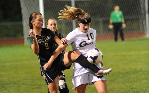 Women′s soccer found themselves on the bitter end of two losses last week falling to Thomas More 5-0 and Washington & Jefferson 2-1.