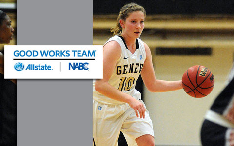 Geneva's Heidi Mann was nominated into the 2014 Allstate WBCA and NABC Good Works Teams.