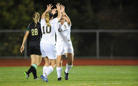 Geneva Women’s Soccer Finds First Win of Season at Home