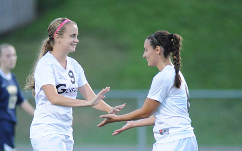 Bearcats' two goal second half hands Geneva loss; 2-0 final