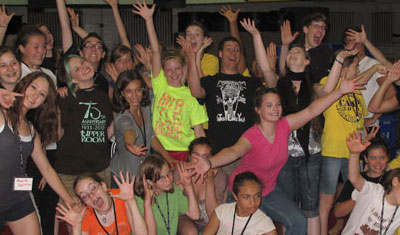 Musical Theatre Camp is one of the many camps offered on Geneva's campus this summer.