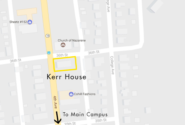 Kerr House Location