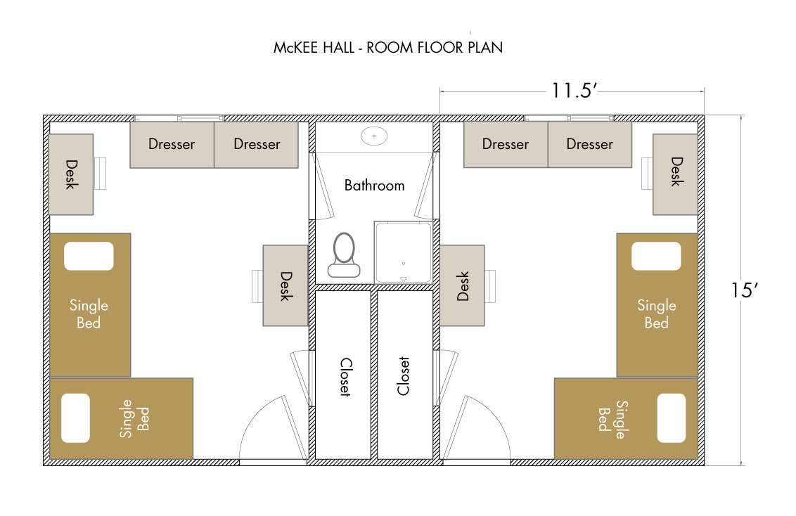 McKee Hall Floorplan
