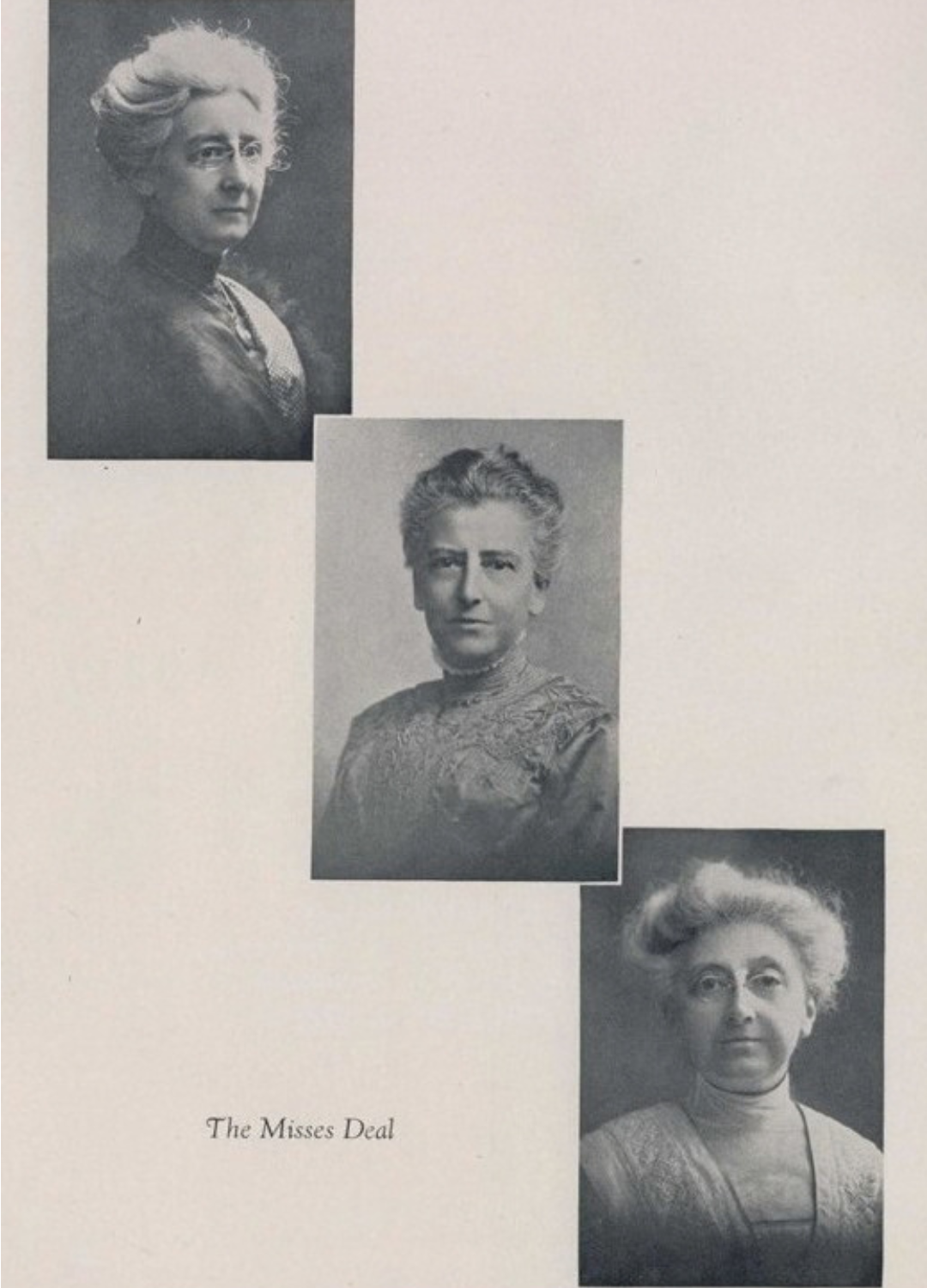 1932 Genevan Dedication: The Deal Sisters