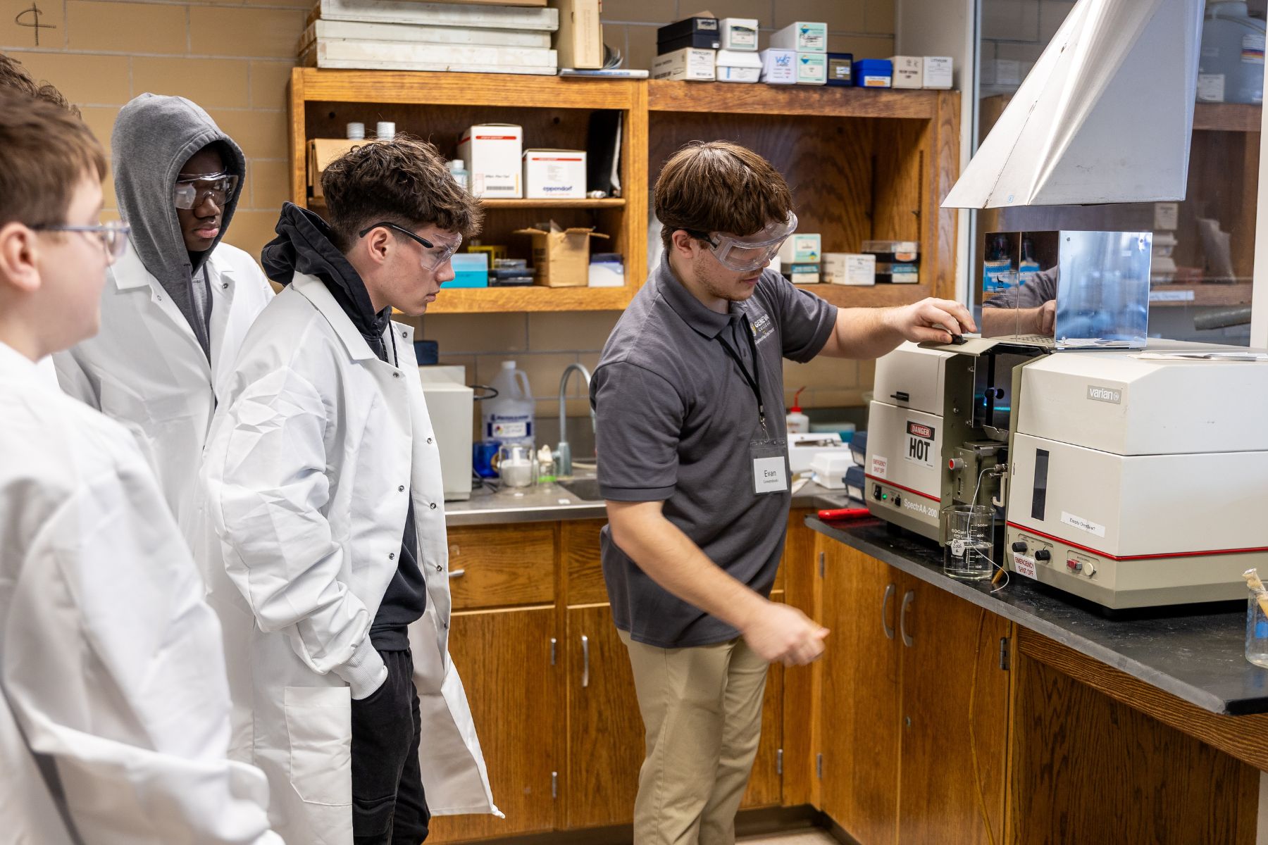 Geneva's engineering department provides hands-on learning experiences