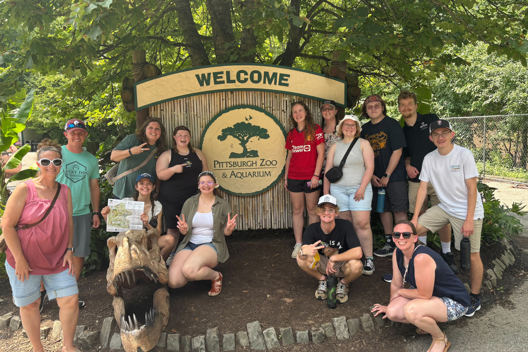 Summer Fellows at the Pittsburgh Zoo
