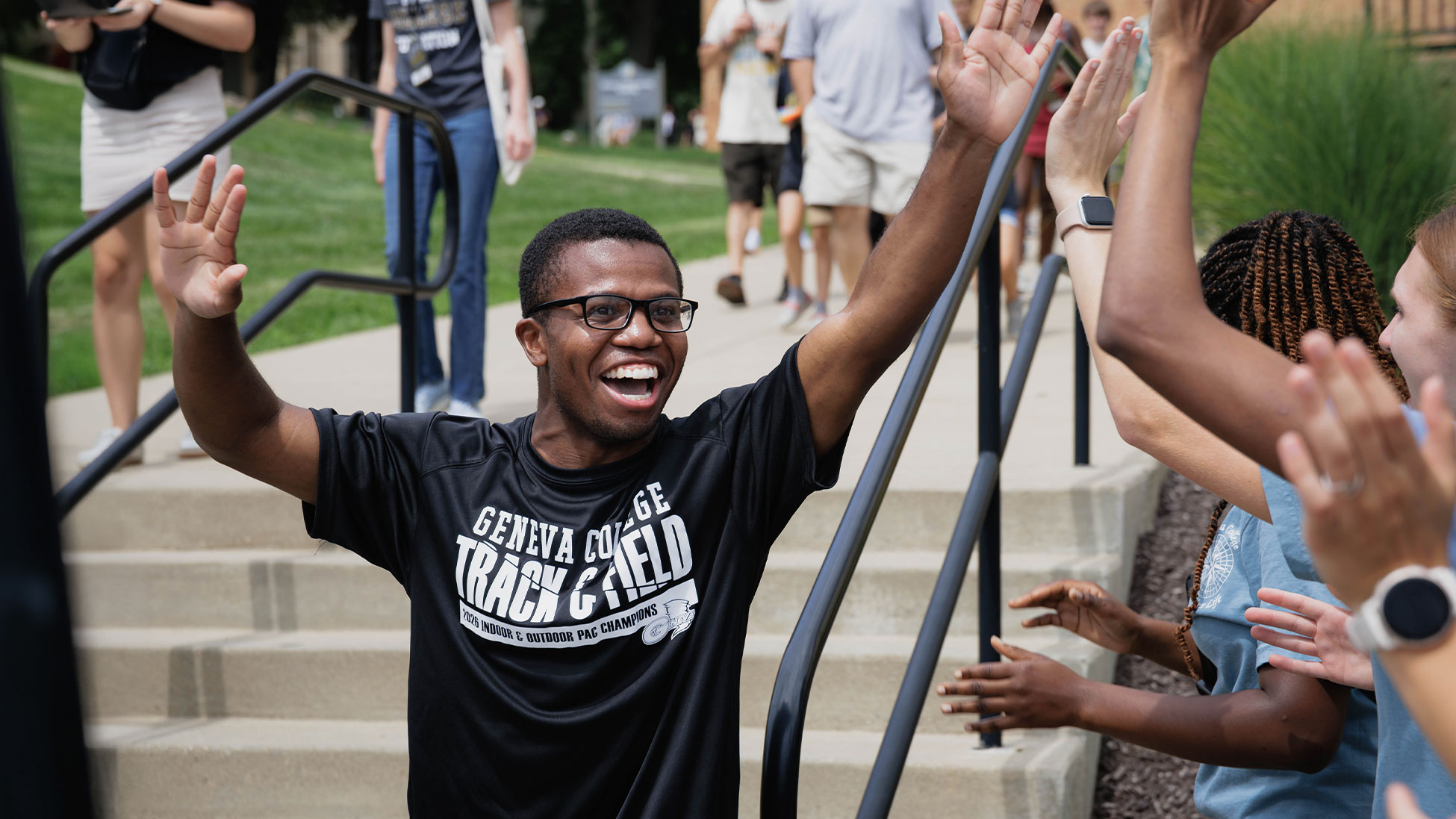 Students attend Geneva's academic convocation