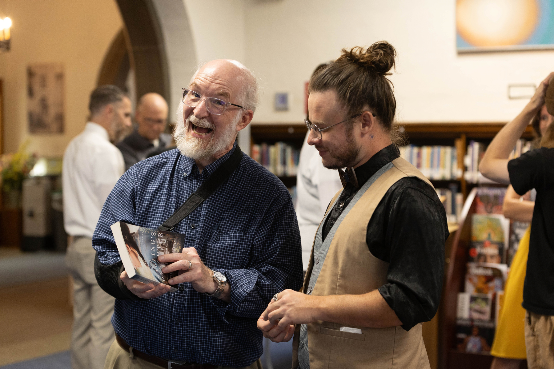 The Geneva community celebrates her book launch