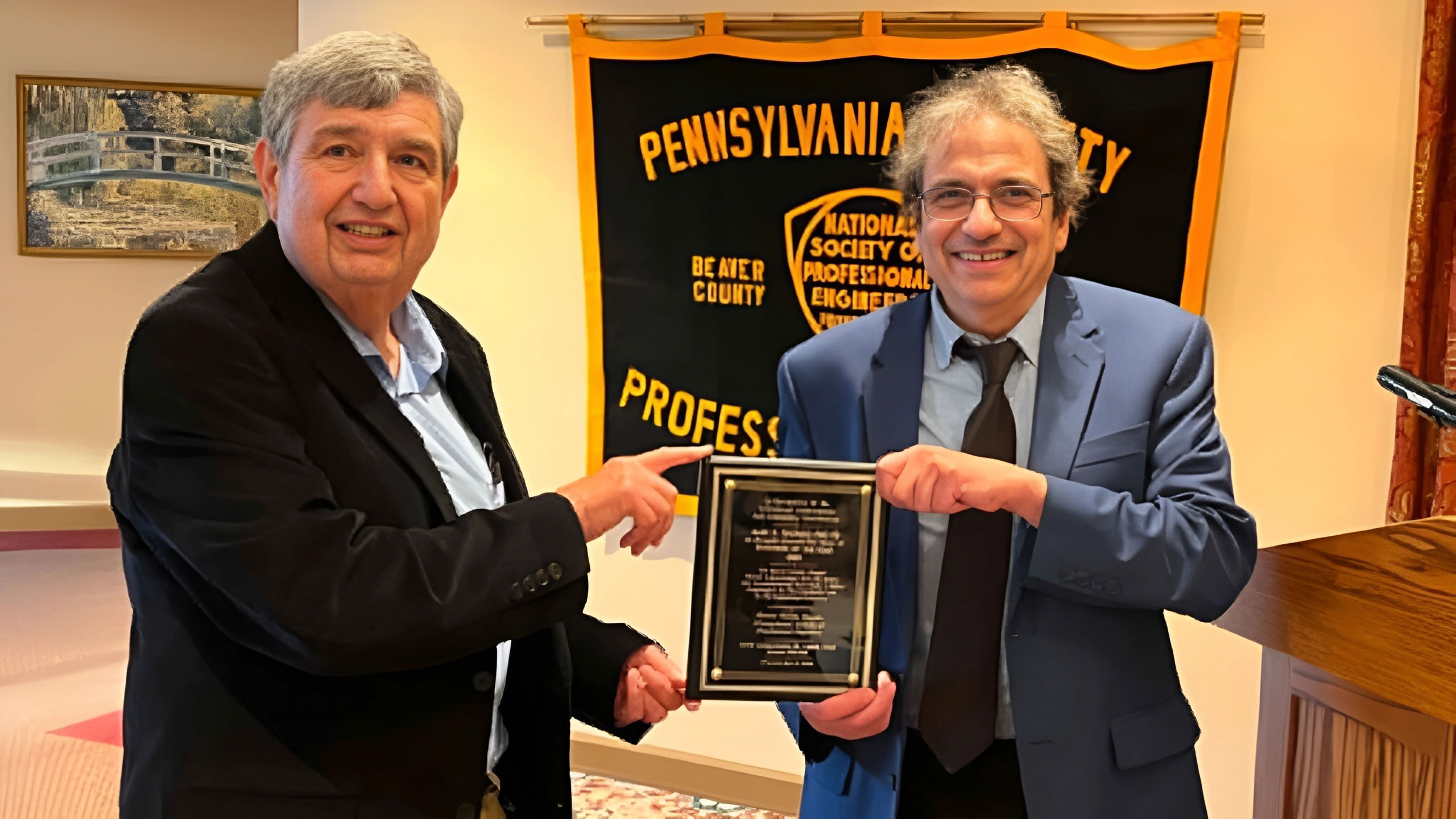 Geneva College Professor Mark Tronzo Honored Locally