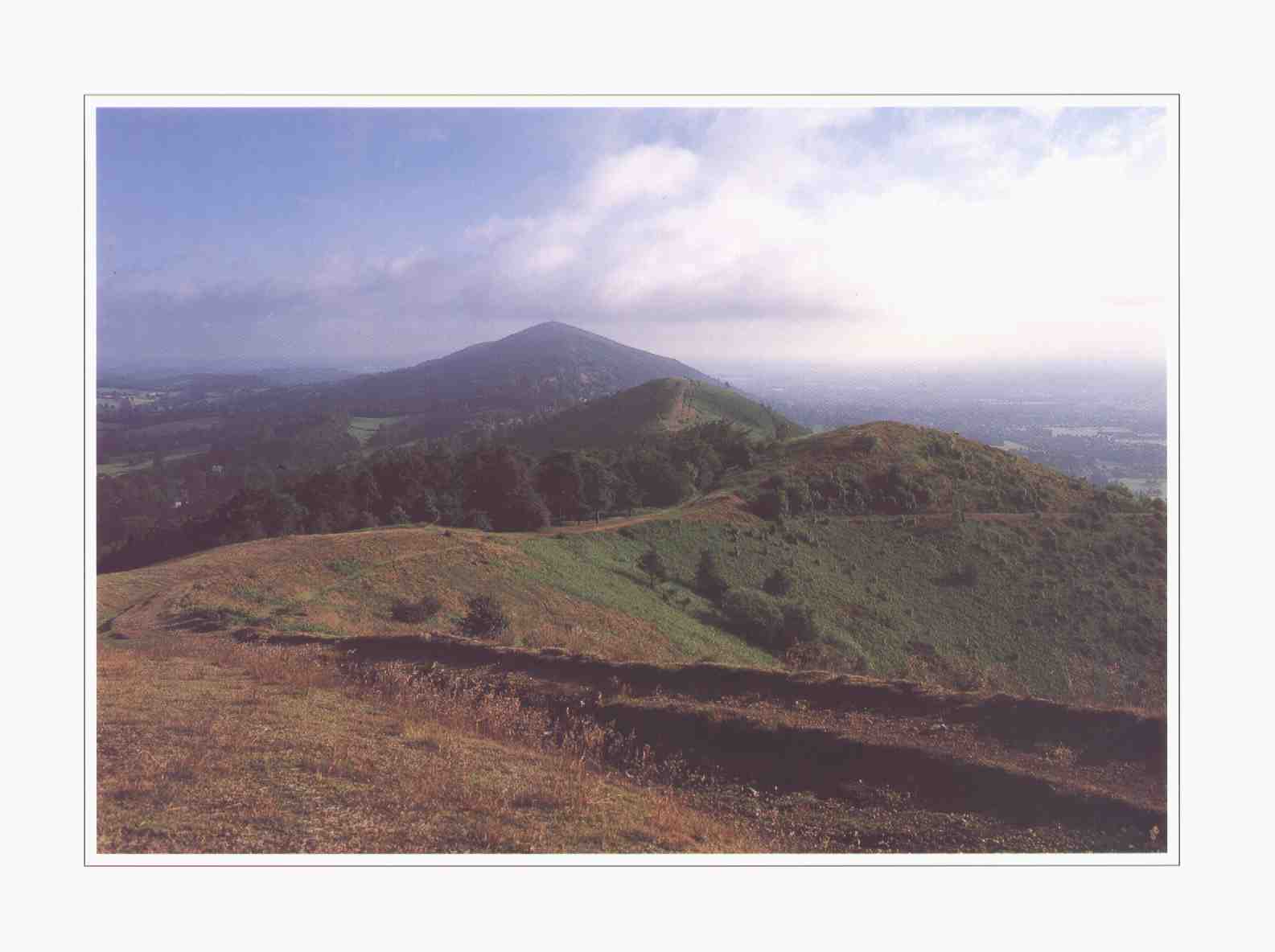 Early morning view along the Malvern Hills (photo: Archie Miles)